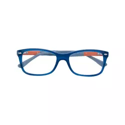 Ray-Ban-two-tone squared glasses-women-Blue
