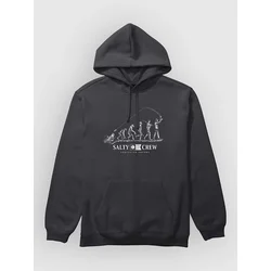 Salty Crew Evolution Theory moški pulover s kapuco black