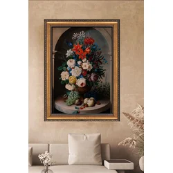 Wallity Zidna dekoracija ATCRCVCNVSMDL15, 70 x 100 cm, Šarena