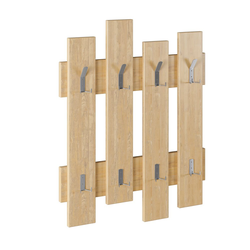 Hanah Home Čiviluk Wave Oak, Krem