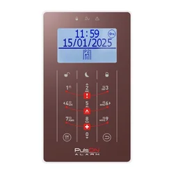 BCS PULSON FRONT LCD/S BRO Rjava sprednja stran za LCD/S tipkovnico