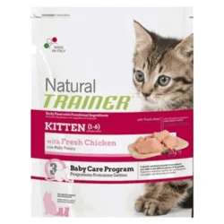 Trainer Hrana za mačiće Natural Kitten, Piletina - 300 g