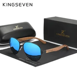 KINGSEVEN Naočare za sunce Z5518 braon