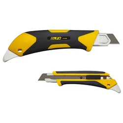 SKALPEL NOŽ 18MM X-DESIGN OLFA L5-AL ŽUTI/CRNI BLISTER