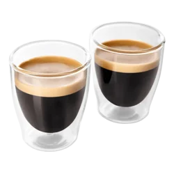 shumee Tchibo kozarci za espresso, komplet 2 kosov