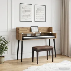 Studio radni stol Hrast artisan 130 x 40 x 19,5 cm