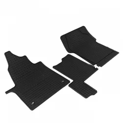 Rubber car mats Citroen Jumpy 2016- (front, 2 and 3 seats)