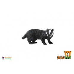 Jazbec gozdni zooted plastika 8cm