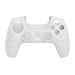 WHITE SHARK Silikonska futrola za PS5 kontroler - bela