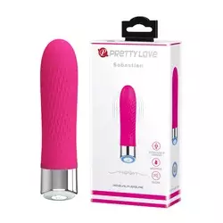 Stimulator klitorisa Pretty Love Sebastian, 12.4cm, Roze
