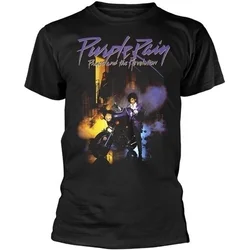 Prince Majica Purple Rain Unisex Black XL
