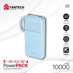 Power bank Prenosiva baterija Fantech S3 10000mAh/ 10W plavi