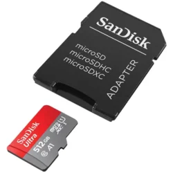 SANDISK Micro SDXC 512GB Ultra/ SDSQUAC-512G-GN6MA + adapter