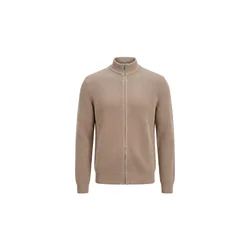 DAN FOX APPAREL Pletena jopa Miran temno siva