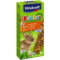 VITAKRAFT Kracker - steklenico medu za zajec 2pc.