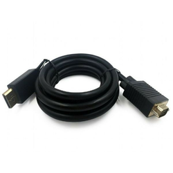 GEMBIRD CCP-DPM-VGAM-6 DisplayPort to VGA adapter cable, black, 1.8 m