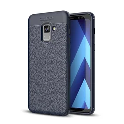 Maska Elegant man exclusive za Samsung A8 Plus/ A730 (2018), Tamnoplava