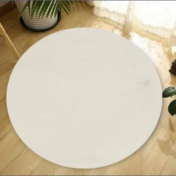 Conceptum Hypnose Tepih Oval, O80 cm, Beli
