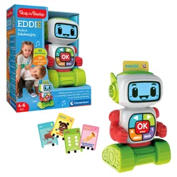 shumee Izobraževalni robot Eddie Poljski jezik se učim skozi igro Clementoni 50411