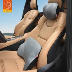 GiGi Set jastuka za vrat i lumbalnu podršku za automobil, Sivi