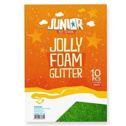 Junior jolly glitter foam eva pena sa šljokicama a4 10k - odaberite nijansu zelena ( 134160 )