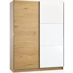 Ormar 150x200 ogledalo/top.hrast