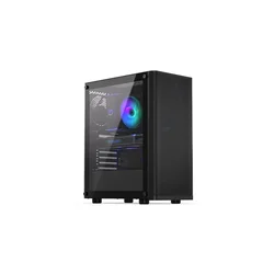 ENDORFY Gaming kućište Ventum 200 Air (EY2A002), Midi Tower, Bez napajanja, Crno