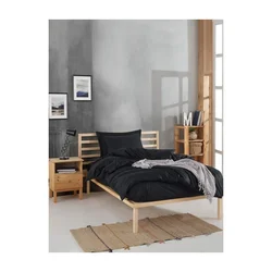 L`ESSENTIEL MAISON Ranforce posteljina (160x220) Fresh Color Black