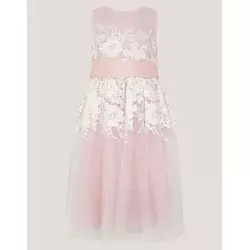 Monsoon Children Haljina za devojčice Felicity, Svetloroze