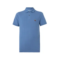Abercrombie & Fitch Majica  kraljevo modra / rjava / oranžna