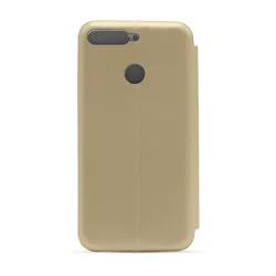 Maska za telefon ROYAL FLIP COVER za Huawei Y6 (2018), Zlatna