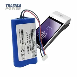 TELIT POWER Zamenska Li-Ion baterija za GP100AP fiskalnu kasu 7.2V 2900mAh – Samsung ćelije