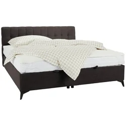 Box Krevet Magic 160/200 cm , sivo-braon