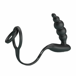 Vibrirajući prsten za penis sa vibratorom za prostatu