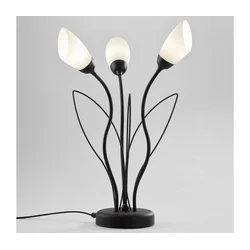Jupiter 2065 - Stona lampa GLORIOSA 3xG9/14W/230V crna