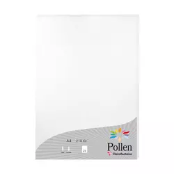 Clairefontaine papir Pollen iridescent (perlasti) bijeli A4/210gr 1/25