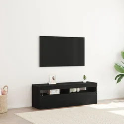 TV ormar Crni hrast 120 x 35 x 40 cm Konstruirano drvo