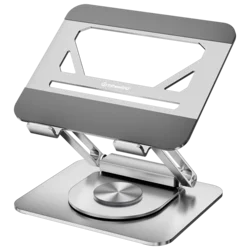 Jichuan Postolje za laptop, rotirajuće 360°, Sivo