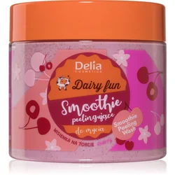 Peeling body wash smoothie Dairy Fun - sa eteričnim uljem višnje - Kozmo Shop Online