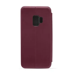 Maska za telefon ROYAL FLIP COVER za Samsung S9/G960F, Bordo