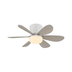 Globo 03625SA-LED prigušiva plafonski ventilator DELORES LED/5W/230V 2700-6500K bež+daljinski upravljač