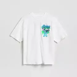 Reserved - Pamučna majica Lilo i Stitch
