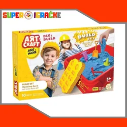 ArtCraft kinetički pesak - Veliki zidarski set