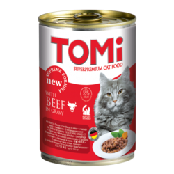 TOMI Konzerva za mačke govedina u sosu adult 400g