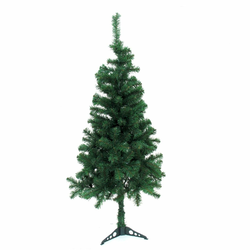 Pom de Crăciun Zelena PVC Polietilen 90 x 90 x 180 cm
