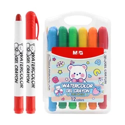 M&G gel wax paličice, raztegljive - set 12 kos