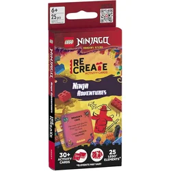 Lego Set kartica Recreate - Ninjago adventure ninja