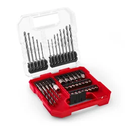 EINHELL - L-Case 40 kom Set imp.bit, burgija+ S2-E6.3-1/4, burgije + nas.ključ - (49109053)
