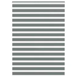 Zebra zavjesa tamno siva 155x230 cm Širina tkanine 150,9 cm Poliester