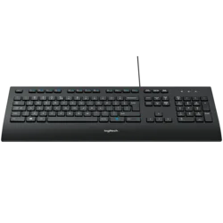 LOGITECH K280e Corded Keyboard - BLACK - USB - RUS - B2B